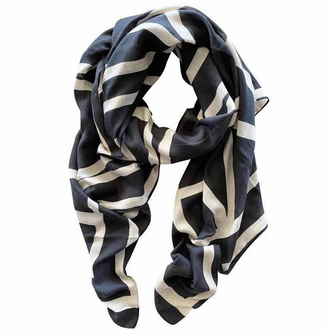 Western Style Fashion Shawl All-match Silk Warm Scarf