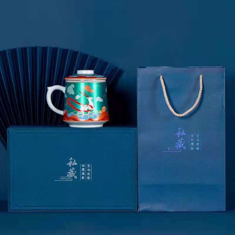 Successful People Business Creative Tea Cup Set Gift Box-2