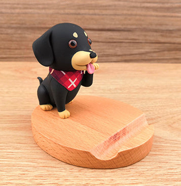 Cute Famous Dog Lazy Desktop Mobile Phone Holder-8