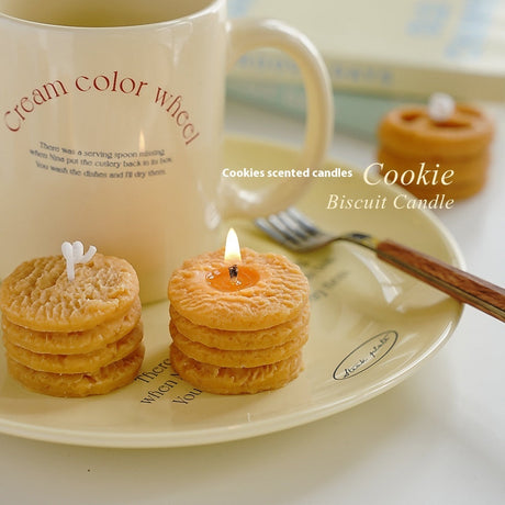 Simulation Dessert Cookies 4-Pack Scented Candles-2