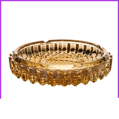 Glass Ashtray Crystal Creative Personality Fashion Office