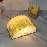 Classic Famous Paintings Folding Book Lamp Ambient Night Lights-1