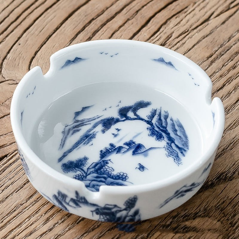 Creative Chinese Ceramic Ashtray Without Lid