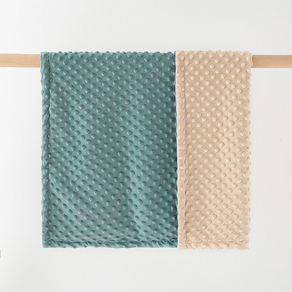 Baby Blanket Super Soft Double Layer with Dotted Backing Newborn Swaddling Blankets