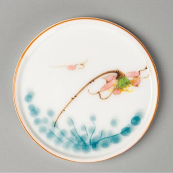 Hand-painted ceramic Chinese style handmade coasters