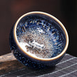 Chinese Zodiac Kiln-changed Tea Set Gold Wire Tianmu Glaze Tea Cup-20