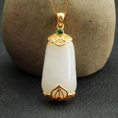 Fashion Personality Natural Hetian Jade Pendant