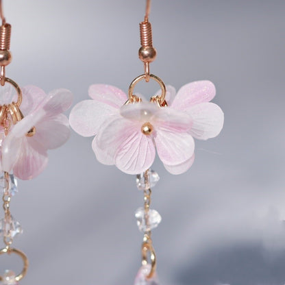 Guofeng New Chinese Style Glass Earrings