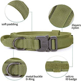Military Adjustable Nylon Dog Collar and Leash