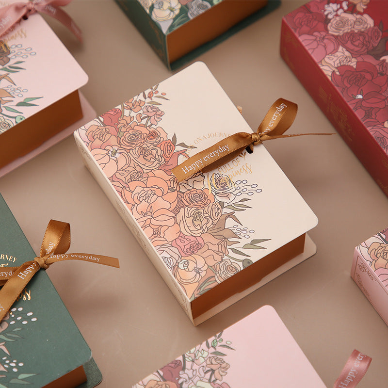 Creative Book Gift Wrap Candy Packaging Paper Box