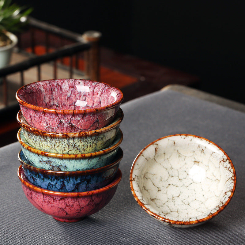 Chawan Kiln Becomes Single Cup Master Bowl Cup Home Tea Cup-1