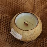 Simulated Coconut Scented Candle Bedroom Ambiance Ornament Gift-4