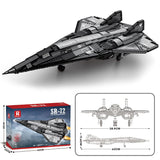 Military Models Fighter Assembling Building Blocks Toy