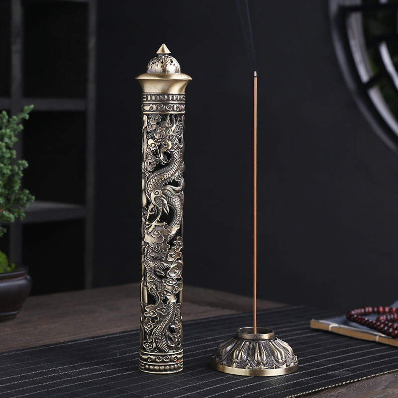 Indoor Incense Holder Chinese Antique Incense Burner Ornaments