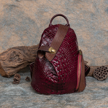 Embossed Leather Bag