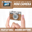 Retro Mini Digital Camera 1080p Portable Creative Gift-4