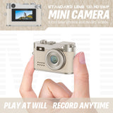 Retro Mini Digital Camera 1080p Portable Creative Gift-5