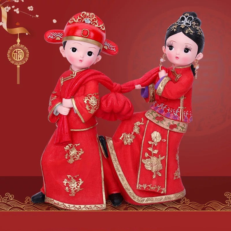 Chinesische Hochzeit kreative dekorative Charaktere Ornamente