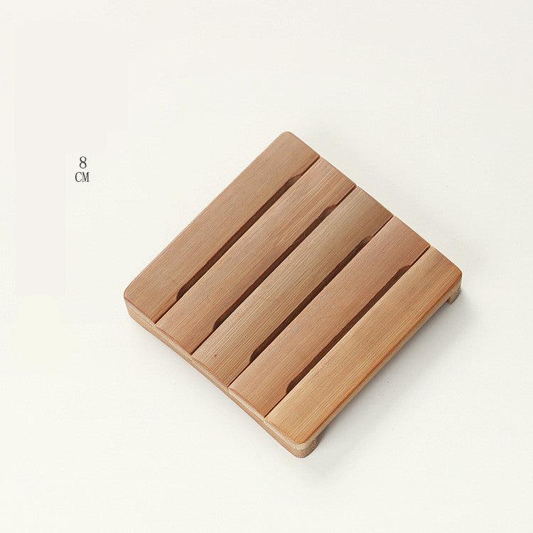 Bamboo Coasters Insulation Creative Tea Ceremony