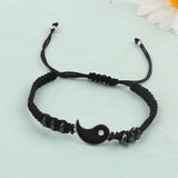 Chinese Style Simple Student All-match Black And White Clavicle Chain Bracelet