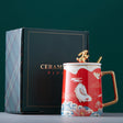 Palace Rabbit Series Chinese Style Ceramic Mug Gift Set-