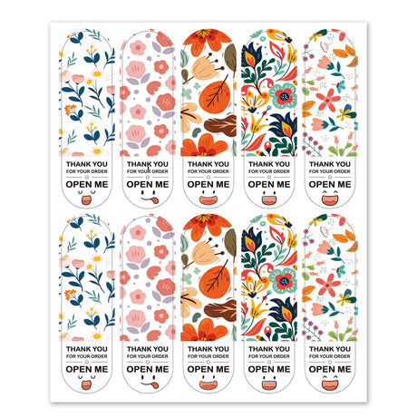 Cute Gift Wrap Sticker Adhesive Sticker Packaging Stickers