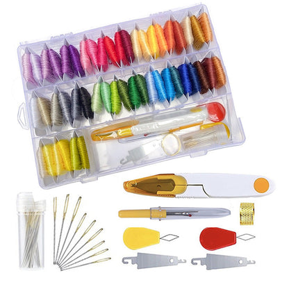 Dual Size Optional Embroidery Floss Tool Cross Stitch Floss Set-2