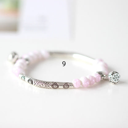 Original Handmade Ceramic Small Bracelet Bracelet Women