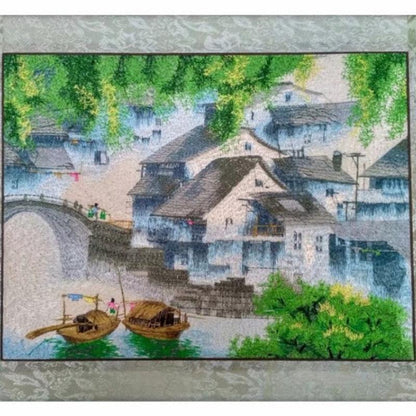 Classic Landscape Embroidery Decorative Painting-16