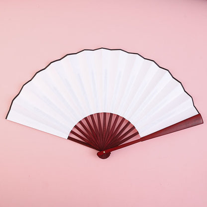 Chinese Style 8-inch Silk Folding Fan