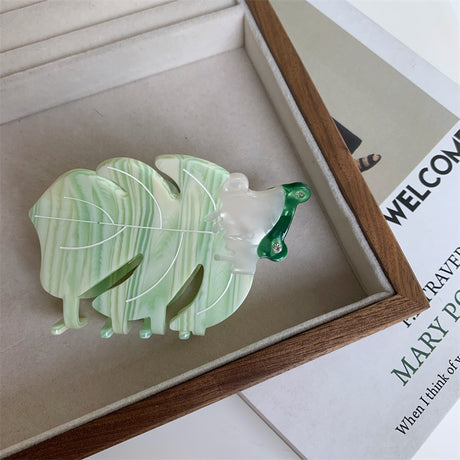 Frosch Grip Farbe passende Haarkrallen Haifisch Clip Haarzubehör Accessoires