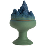 ‘Thousand Li of Rivers and Mountains’ High-legged Ceramic Incense Burner-4