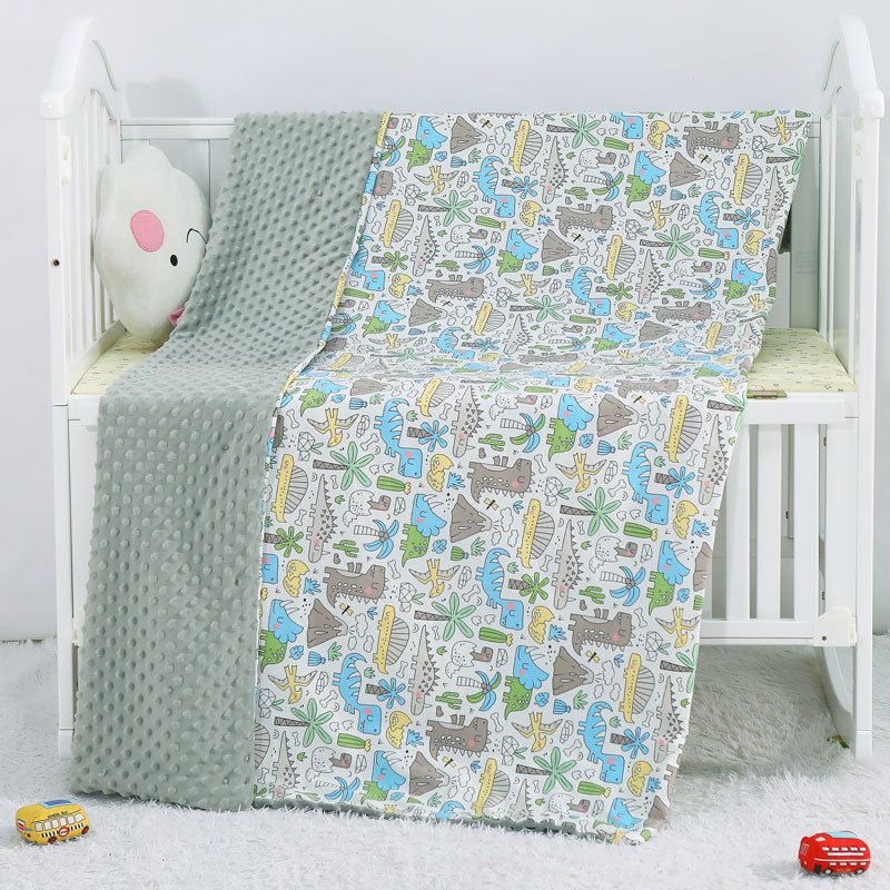 Cartoon Baby Blankets for Children to Appease Peas Blankets Strollers Blankets