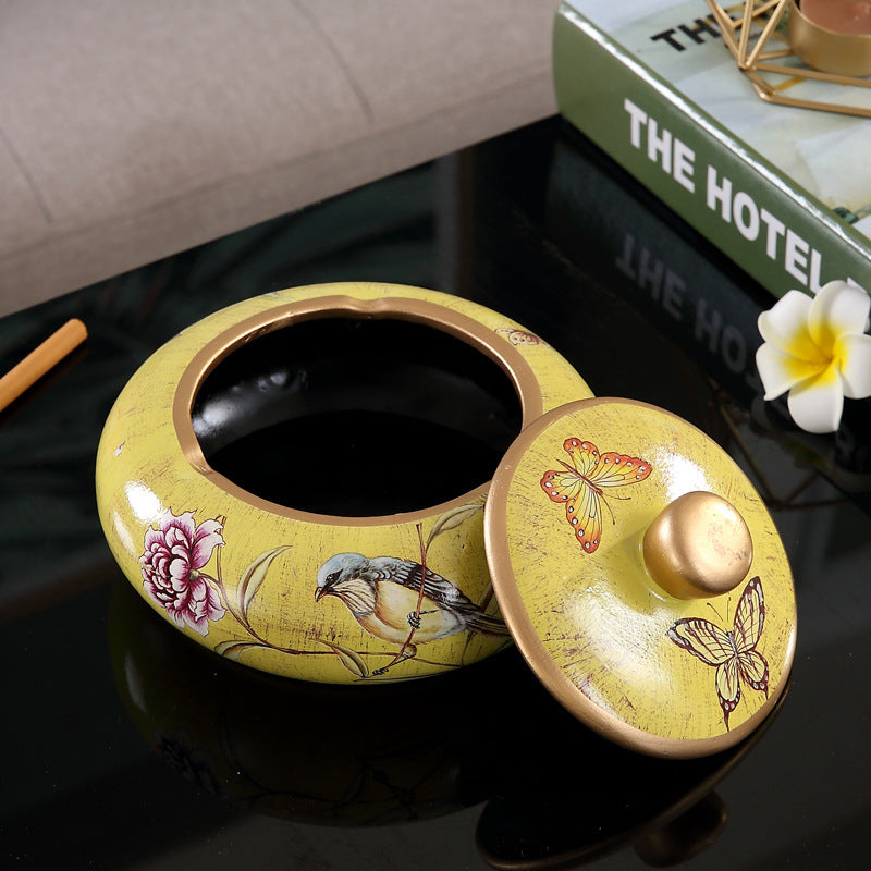 Creative Personality Fashion Style Large Living Room Office Ashtray