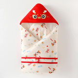 Chinese Style Newborn Baby Red Cartoon Autumn Winter Swaddle Blanket-2