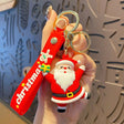 Christmas Exclusive Cartoon Doll Ring Buckle Resin Keychain-3
