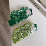 Frosch Grip Farbe passende Haarkrallen Haifisch Clip Haarzubehör Accessoires