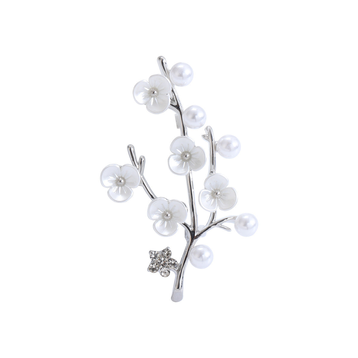 Mode Fritillary Freshwater Pearl Plum Brosche elegante High-End-Accessoires