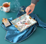 Gold Painting Household Living Room Large Ceramic Ashtray