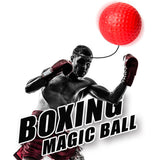 Head-mounted Boxing Speed Ball Fight Reaction Training