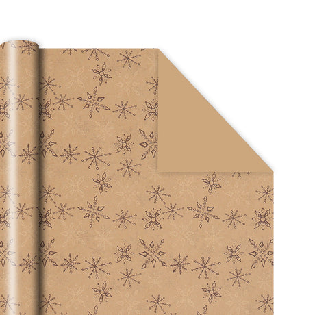 Christmas Gift Packaging Kraft Paper Vintage Gift Wrap