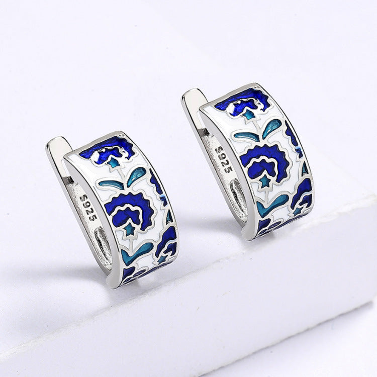 Chinese Style Classic Retro Temperament Elegant Earrings