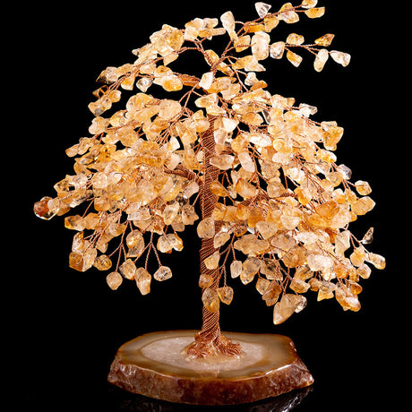 Natural Crystal Realth Tree Bunte Heimdekoration