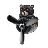 Haco Bear Car Mounted Aromatherapy Air Outlet Cartoon Solid Fragrance Car Accessories