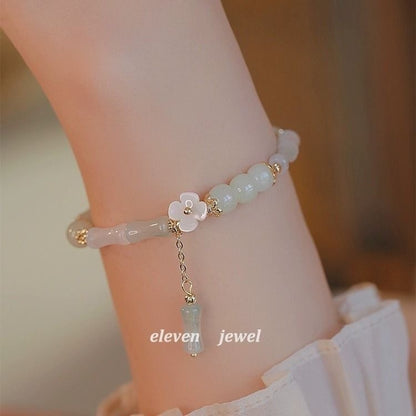 New Chinese Style Icing Bracelet Women's National Style Bamboo Bracelet Girlfriends' Gift Retro Minority Bracelet