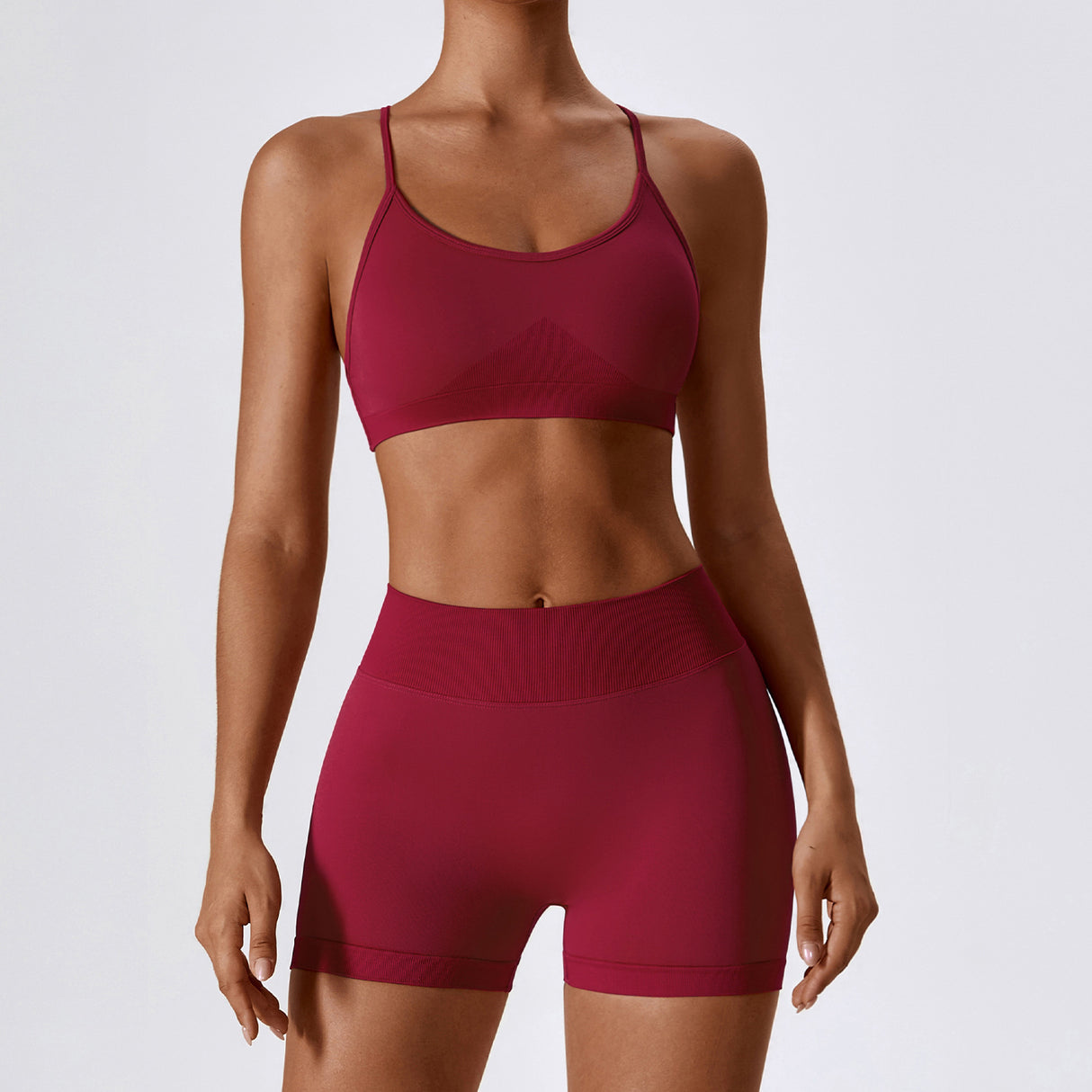 Beauty Back Yoga Clothes Quick-drying Tight Fitness Clothes Suit