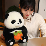 Children's Gift Persimmon Panda Plush Doll Travel Souvenir-2