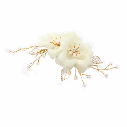 Women's Chiffon Flower Plum Blossom Hairpin Set-6