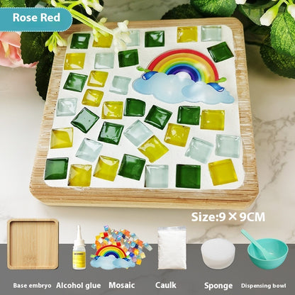 Mosaic Coaster Diy Material Package