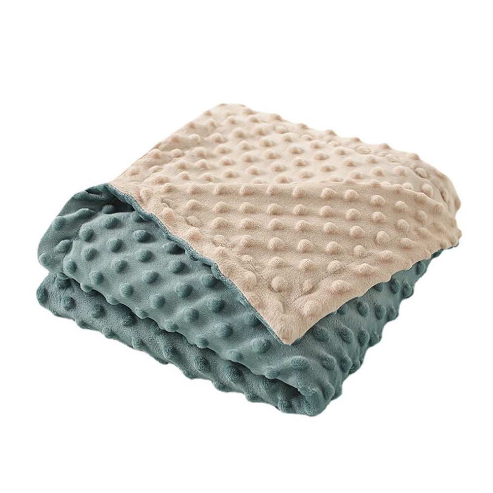 Baby Blanket Super Soft Double Layer with Dotted Backing Newborn Swaddling Blankets